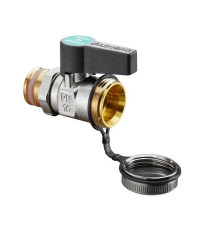 KFE-Kugelhahn Oventrop 1/2" Durchgang für Trinkwasseranlagen
