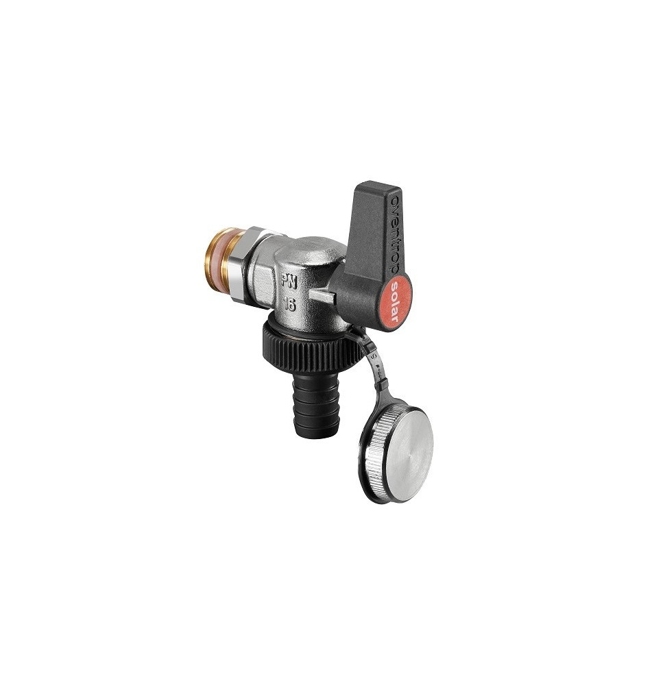 KFE-Kugelhahn Oventrop 1/2" Eck für Solaranlagen