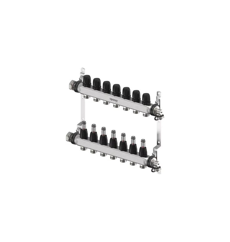 Heizkreisverteiler 7-fach Edelstahl Uponor | Haustechnik Plus