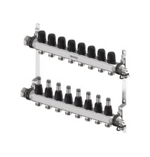 Heizkreisverteiler 8-fach Edelstahl Uponor | Haustechnik Plus