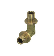 Winkel 32mm x 90° TECEflex aus Messing | Haustechnik Plus