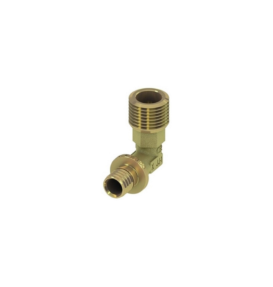Winkelübergangsnippel 20x3/4" AG TECEflex | Haustechnik Plus