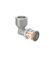 Winkelnippel 20 x 1/2 Zoll  S-Press Plus UPONOR