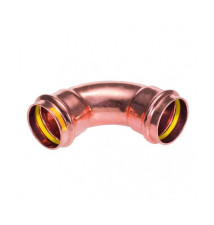 Pressfitting - Kupfer Bogen 22mmx90° Gas Conex Bänninger