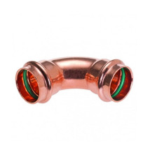 Pressfitting - Kupfer Bogen 28mmx90° mit FKM Solar Dichtung