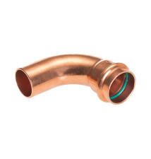 Pressfitting - Kupfer Bogen 22mmx90° IA mit FKM Solar Dichtung