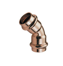 Pressfitting - Kupfer Bogen 15mmx45° II Conex Bänninger