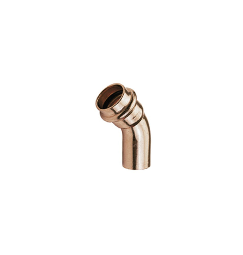 Pressfitting - Kupfer Bogen 22mmx45° IA Conex Bänninger