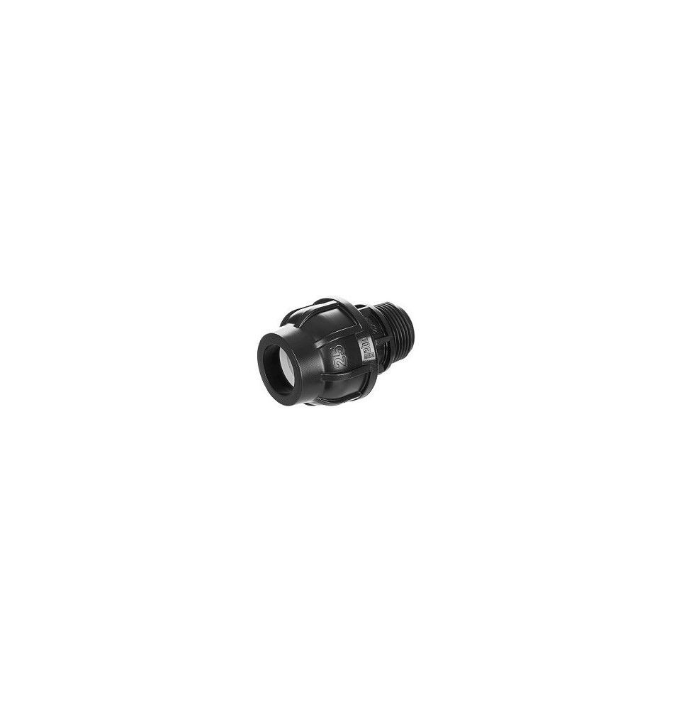 PE - Verschraubung 50mm x 6/4" AG Klemmverbinder | GEBO