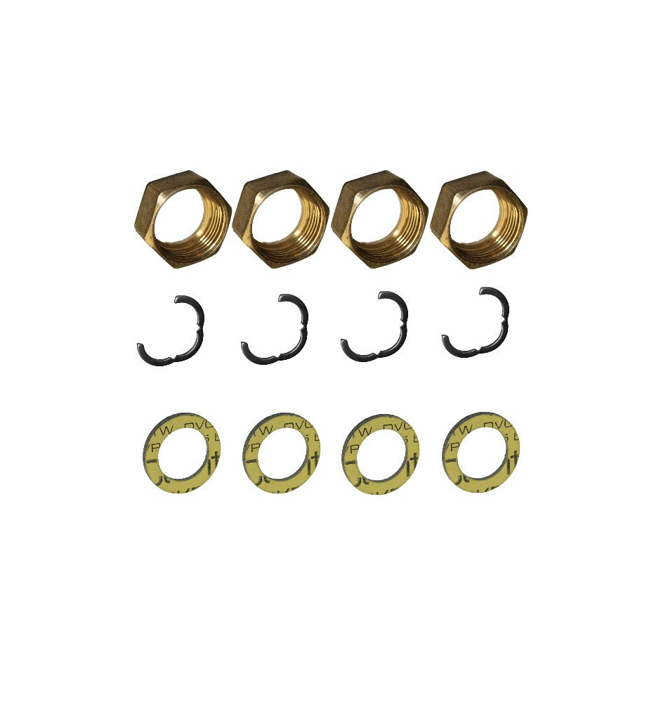 Fittings-Set für Edelstahlwellrohr DN 20